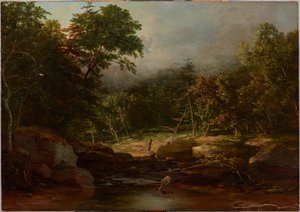 Beek in de bergen