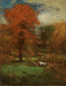 De Molenplas door George Inness