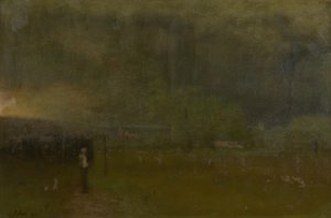 Bedreigend door George Inness