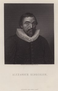 Alexander Henderson, Schotse theoloog door George J. Stodart