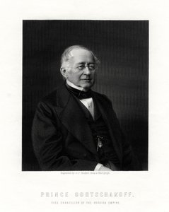 Prins Gorchakov, Russische diplomaat, 19e eeuw