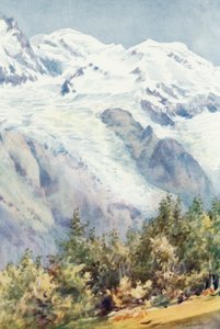 Mont Blanc vanaf de Ruskin Stone