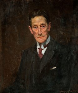Portret van Sir Johnston Forbes-Robertson, 1900-1925 door George James Coates