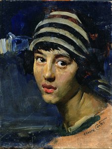 Portret van een Jonge Vrouw door George James Coates
