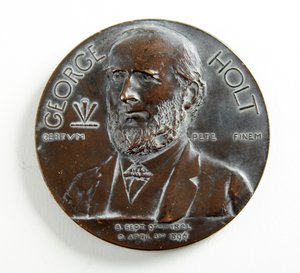 Liverpool University George Holt medaille voor Fysiologie door George James Frampton
