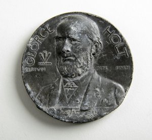Liverpool University George Holt medaille voor Fysiologie door George James Frampton