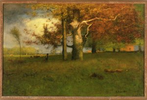 Vroege herfst, Montclair door George Jnr. Inness
