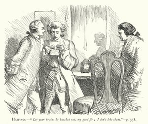 Illustratie voor She Stoops To Conquer
