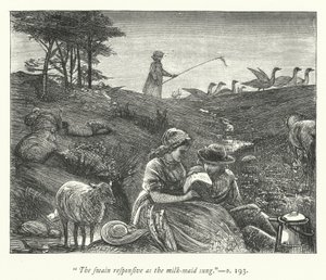 Illustratie voor The Deserted Village