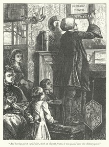 Illustratie voor The Vicar of Wakefield door George John Pinwell