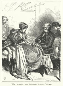 Illustratie voor The Vicar of Wakefield door George John Pinwell