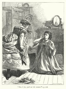 Illustratie voor The Vicar of Wakefield (gravure)