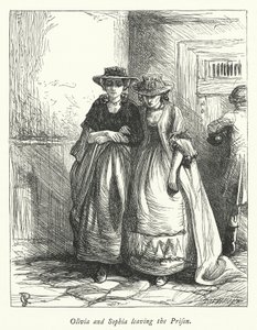 Illustratie voor The Vicar of Wakefield (gravure)