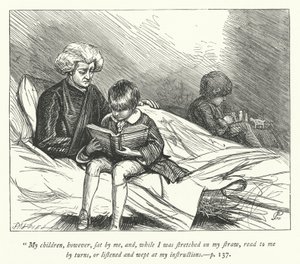 Illustratie voor The Vicar of Wakefield (gravure)