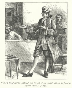 Illustratie voor The Vicar of Wakefield (gravure) door George John Pinwell