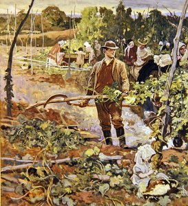 De arenleesters door George John Pinwell