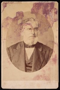 Portret van Joseph Cummings 1817-1890