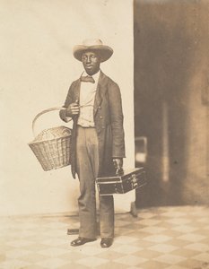 Sam Campus Verkoper, uit een Yale Klasse Album, ca. 1858 door George K Warren