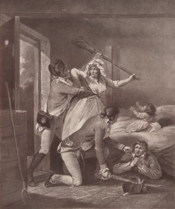 Recruit Deserted, 1791 1909 door George Keating
