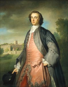 Een Afgestudeerde van Merton College, Oxford door George Knapton