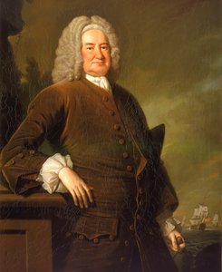 Admiraal Sir John Norris (circa 1660-1749) door George Knapton