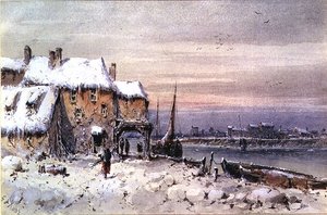 Riverside Huis in de Wintervorst
