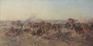 De Aanval van de Australische Lichte Cavalerie bij Beersheba