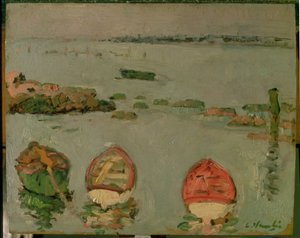 Boten, Lower Largo, Fife door George Leslie Hunter