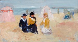 Aan de Kust, ca. 1910-14 door George Leslie Hunter