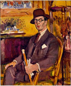 De Malacca Stok, een Portret van Duncan Macdonald, Esq., Zittend