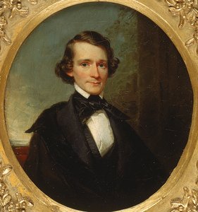 Portret van een heer uit New York, ca. 1840 door George Linen