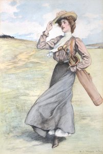 Dame golfer