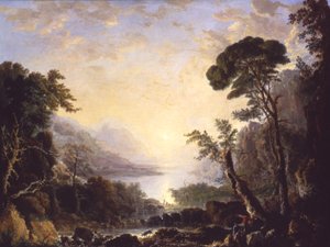 Compositie, Italiaans landschap, 1846
