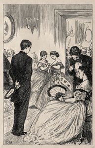 Coelebs op Zoek naar een Mulready Envelop door George Louis Palmella Busson Du Maurier
