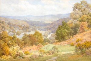 De Wye onder Kerne Bridge door George Marks