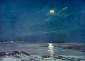 Volle Maan in de Winter, c1908, 1909