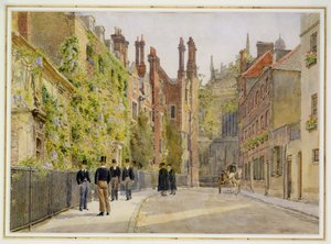 Keats Lane, Eton College, 1895