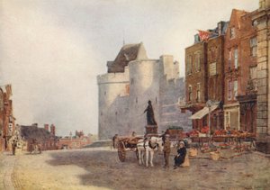 Windsor markt, vroege ochtend