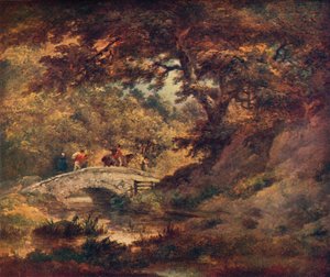 Een boslandschap, ca. 1795 door George Morland