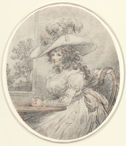 Anne Ward Morland door George Morland