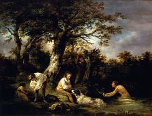 Jongens Zwemmen