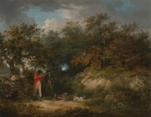 Fazantjacht door George Morland