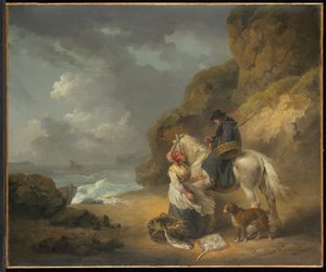 Vis verkopen door George Morland