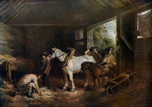 De Binnenkant van de Stal, 1791, 1912