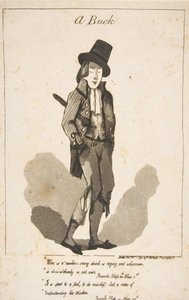 Een Hert, 1 december 1790 door George Moutard Woodward