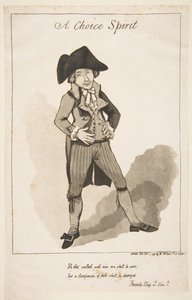 Een keuzegeest, 1 december 1790 door George Moutard Woodward