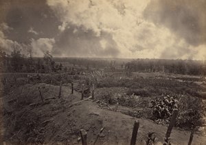 Slagveld van Atlanta, Georgia, 22 juli 1864. Nr. 2 door George N. Barnard