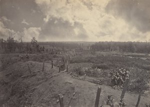 Slagveld van Atlanta, Georgia, 22 juli 1864 nr. 2 door George N. Barnard