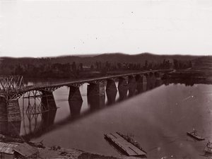 Brug over de Tennessee rivier bij Chattanooga