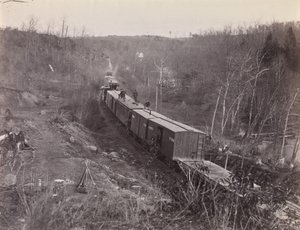 Bull Run. Orange en Alexandria R.R. nabij Union Mills, 1861-65